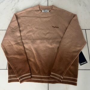 MADHAPPY BRAND NEW CASHMERE MOCHA SWEATER WITH TAGS SIZE SMALL